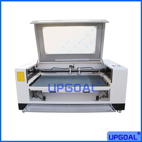 Dual 130W  Two-way Movable Head  Co2 Laser Cutting Machine 1600*1000mm 2