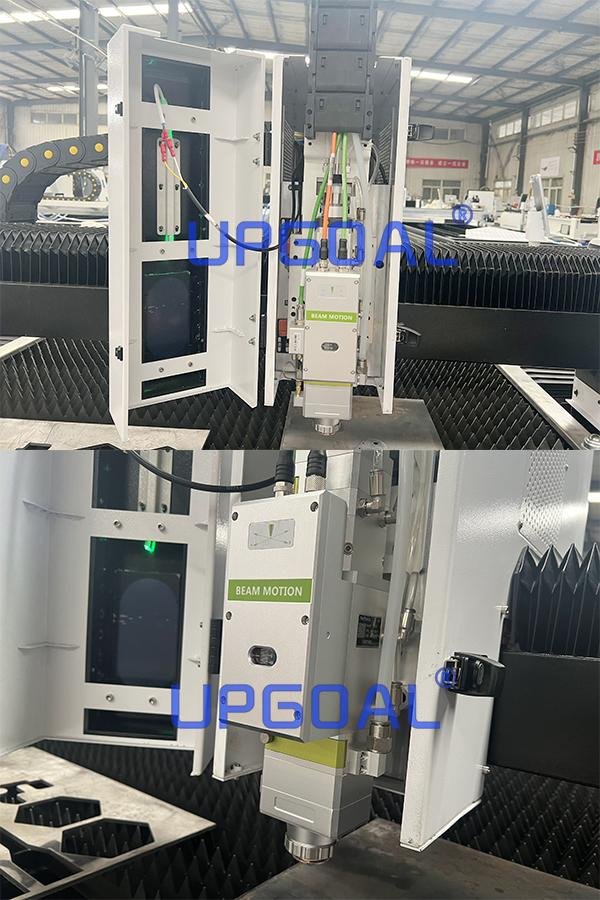 The famous RAYTools BMH110 auto focusing fiber laser cutting head does not come into contact with the surface of the material and does not scratch the workpiece.