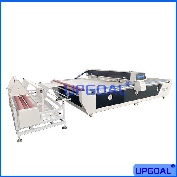 Industrial Filter Cloth 2 Automatic Feeding Co2 Laser Cutting Mark Machine  3