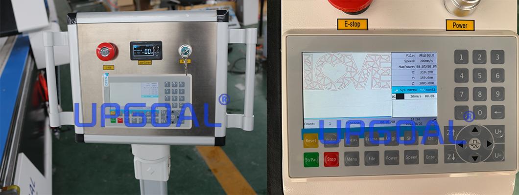 Advanced USB port  RuiDaRDC6445S  special auto feeding control system with large inner memory device and Fast rectilinear cutting and Optimized shortest path function, Greatly improved the working efficiency .