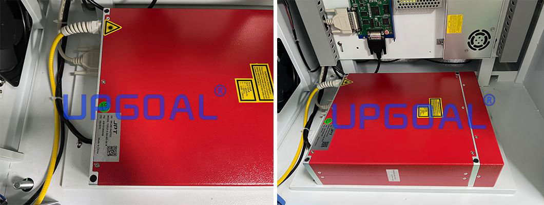 JPT 60W Colorful MOPA Fiber Laser Marking Machine for Stainless Steel /Iphone  5