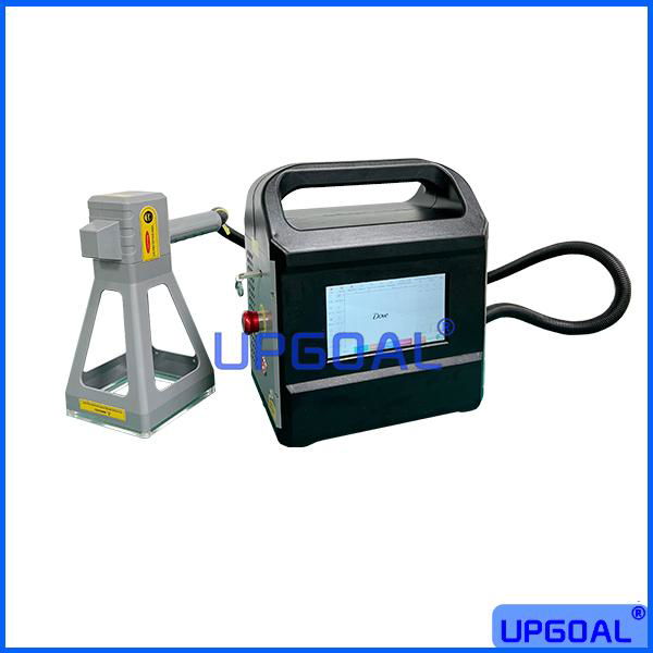 Portable Handheld Mini Metal Fiber Laser Marking Engraving Machine 2