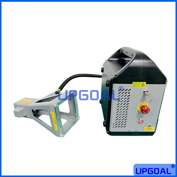 Portable Handheld Mini Metal Fiber Laser Marking Engraving Machine 3
