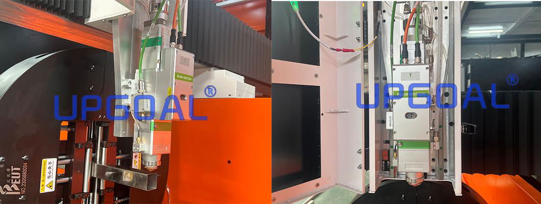 The famous RAYTools BMH110 auto focusing laser cutting head does not come into contact with the surface of the material and does not scratch the workpiece.