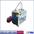 Special four function in one laser welding cleaning weld bead cleaning cutting system(RelFar): The software is easily operated as the mode of human-computer interface. Strong software function can be realized by simple touch screen.It has editable and memory functions.