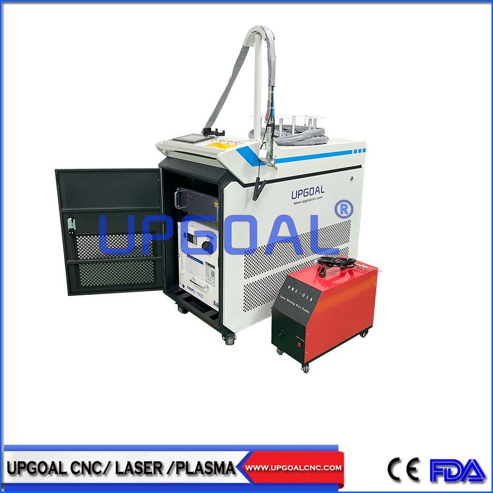 Combined Fiber Laser Welding Cleaning Weld Bead Cleaning Cutting Machine