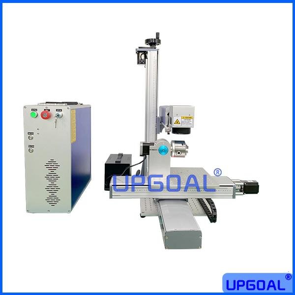 Large 400*400mm Splicing Marking Fiber Laser Marking Machine