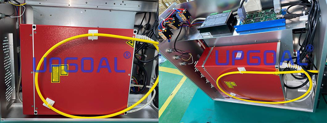 With 100W JPT MOPA Fiber laser source, the laser beam is fine and thin to ensure best marking effect. Together with the stable slide, the fiber laser marker is especailly good for large size seamless splicing image marking. 