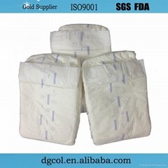 Cheap printed free sample of adult diapers