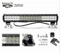 20" 126W Double Rows Cree Led Light Bar