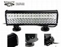 Cool 17" 216W High Power Car Truck Offroad LED Light Bars Combo Beam 4 Rows