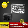 Hot Sale 7" 45W Square Car Truck Led Driving Light Work Lamp 1