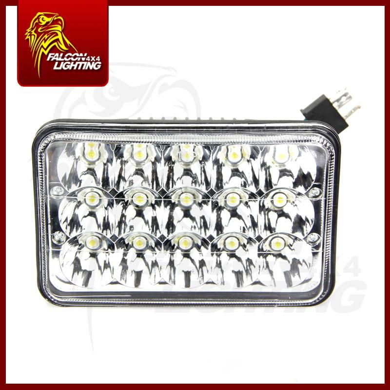 Hot Sale 7" 45W Square Car Truck Led Driving Light Work Lamp 3