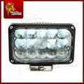 New Auto 7" 45W Epistar Optical Lens LED Driving Work Light Hi-low Beam In One 3