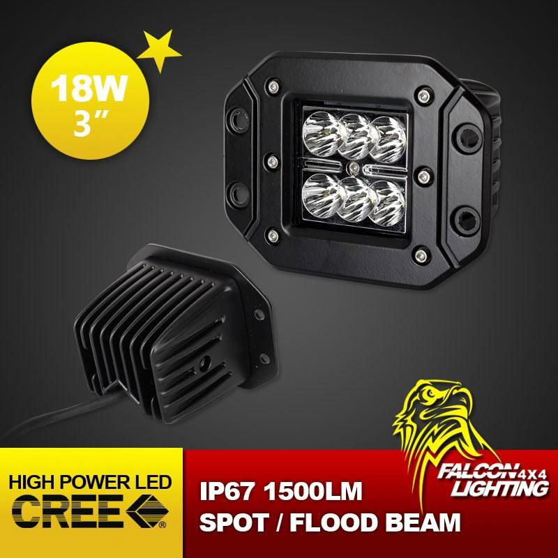 New 4.5" 18W Marine Offroad Truck LED Work Light Boat LED Lighting