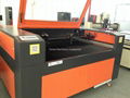 Double heads laser cutting machine for acrylic fabric pvc leather 2