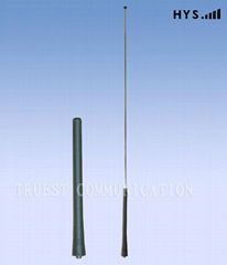 Dual band rubber telescope two way radio antenna TCQS-JG-2.5-155/435-2107 