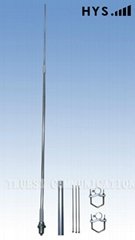VHF 2Sections Omni High Gain Antenna Alumunium Alloy Antenna TC-CST-5.5-AV285