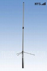 1.2M 2Sections Dual Band Fiberglass Mobile Radio Antenna TC-FG-144/430-3/5-T12