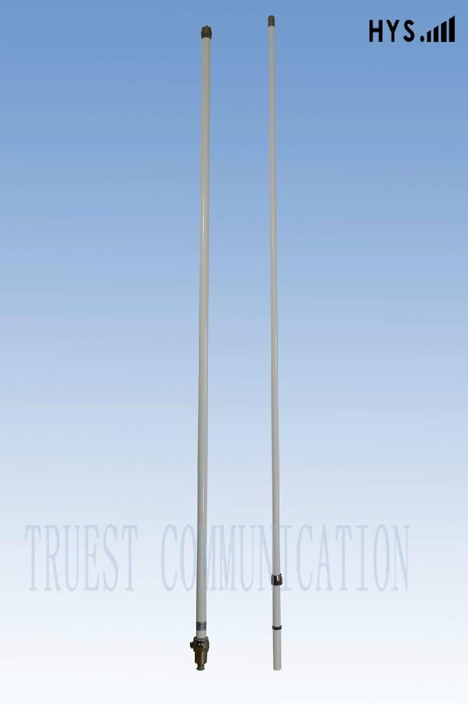 3.2M Duan Band Mobile Radio Base Sation Fiberglass Antenna TC-CST-144/430-6/8-F2 5