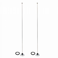 136-174MHz Amateur Antenna NMO Connector 18-inch 2 Meter VHF Mobile Antenna 