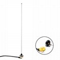 136-174MHz Amateur Antenna NMO Connector 18-inch 2 Meter VHF Mobile Antenna 