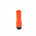  UHF VHF 144/430mHz Rubber Stubby HandHeld Antenna SF20 female-Orange