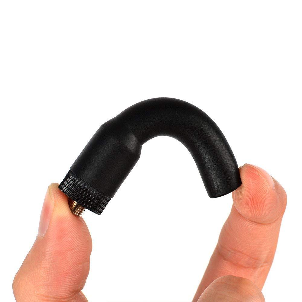 UHF VHF 144/430mHz Rubber Stubby HandHeld Antenna SF20 female-black 3