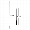 2m 70cm VHF UHF Replacement Telescopic Ham Handheld Radio Antenna RH 660S  4