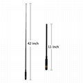 2m 70cm VHF UHF Replacement Telescopic Ham Handheld Radio Antenna RH 660S 