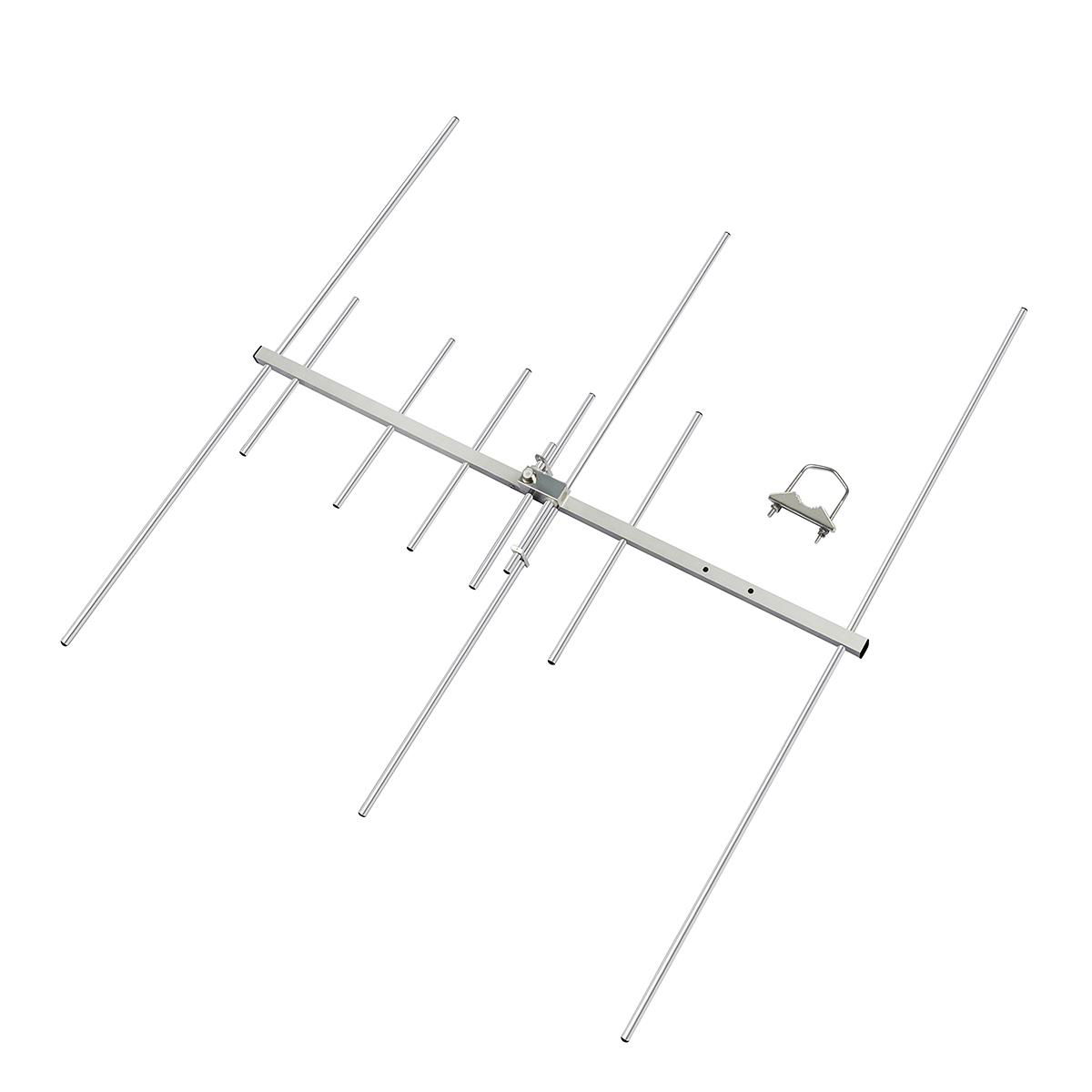  HYS Dual-Band 9.5/11.5dBi 100W Yagi 8 Element Beam Antenna 