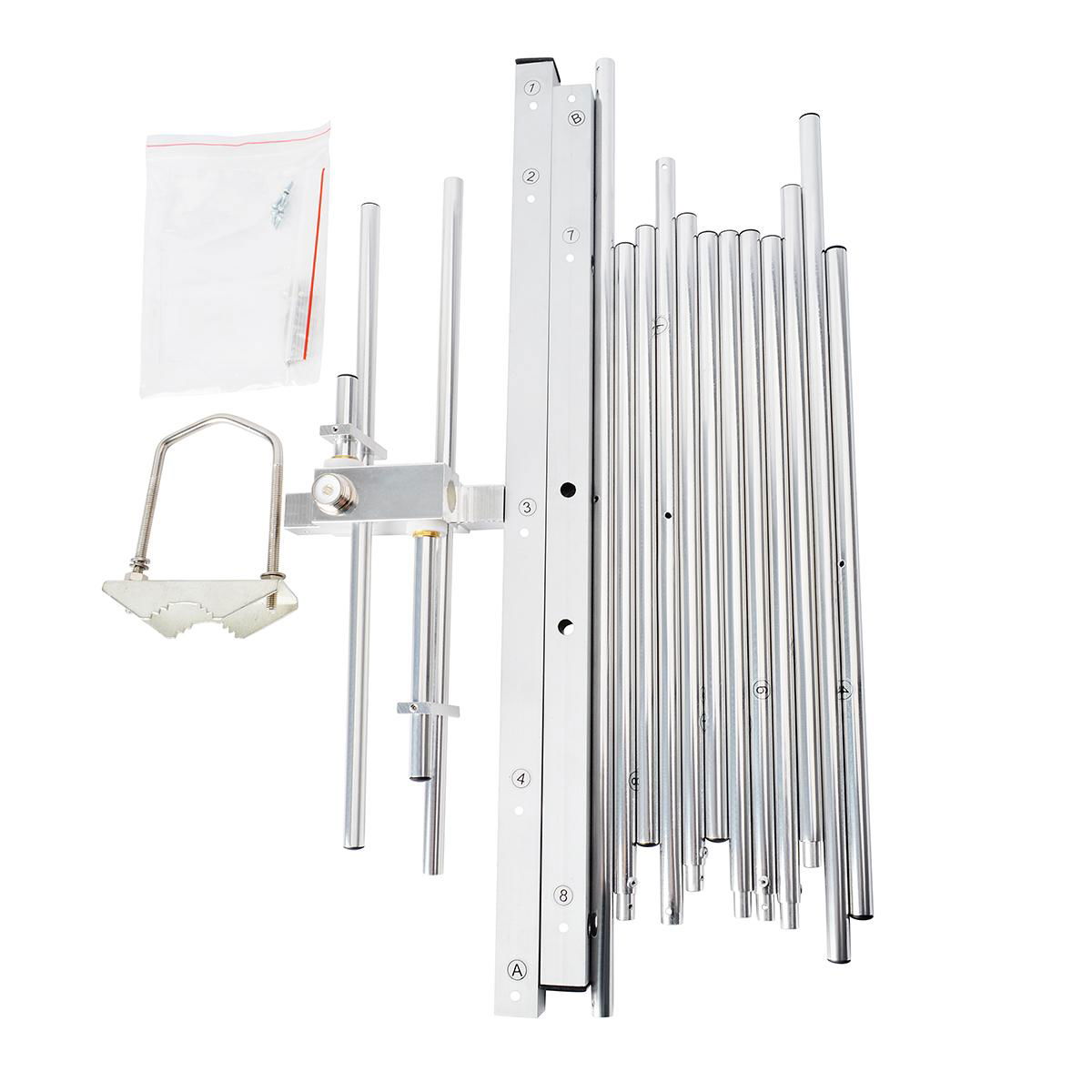  HYS Dual-Band 9.5/11.5dBi 100W Yagi 8 Element Beam Antenna  4