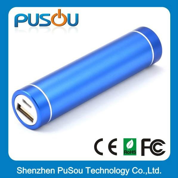 Portable power tube 2200mah 2600mah power bank for smart phones 3