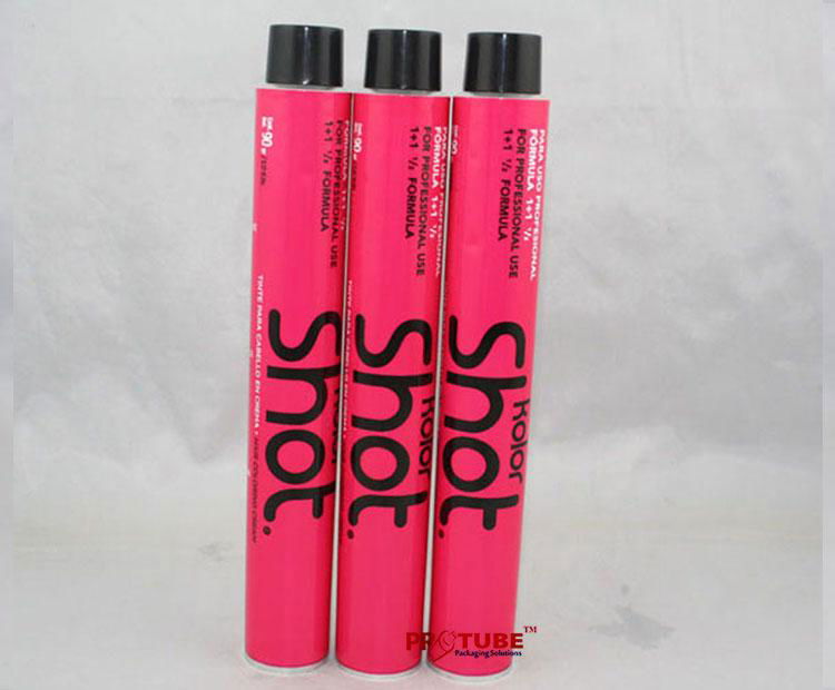 D30mm Aluminum Tubes for Hair Color Cream Packaging 5