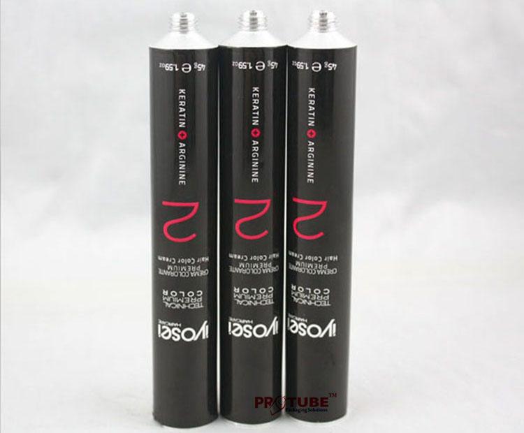 Empty Hair Color Cream Tube, 60g Aluminum Collapsible Tubes 2