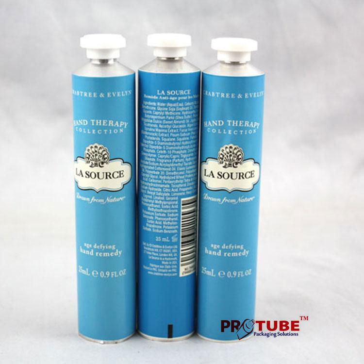 Octagonal cap hand cream cosmetic aluminum tube 3