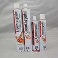 aluminium collapsible tube for ointment/medicine/pharmaceutical creams