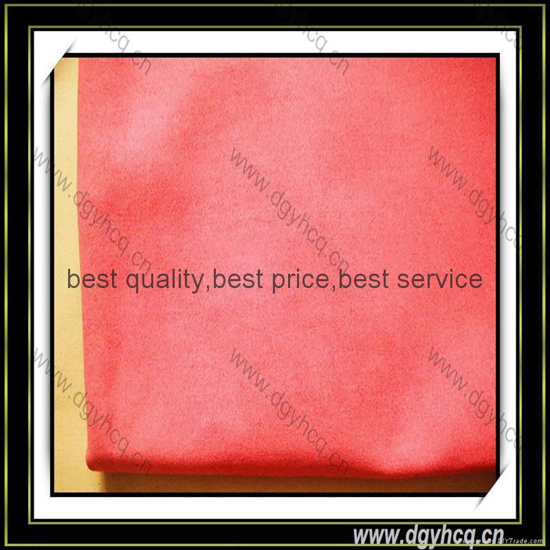 classic self-adhesive faux microfiber suede leather for cellphone case