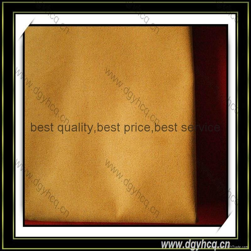 classic self-adhesive faux microfiber suede leather for cellphone case 2