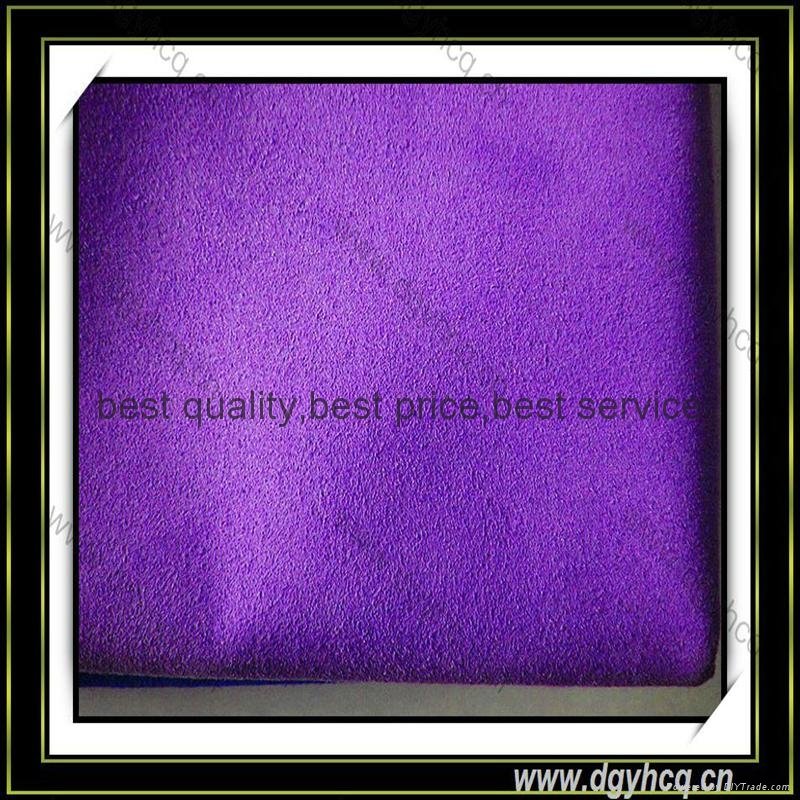 classic self-adhesive faux microfiber suede leather for cellphone case 3