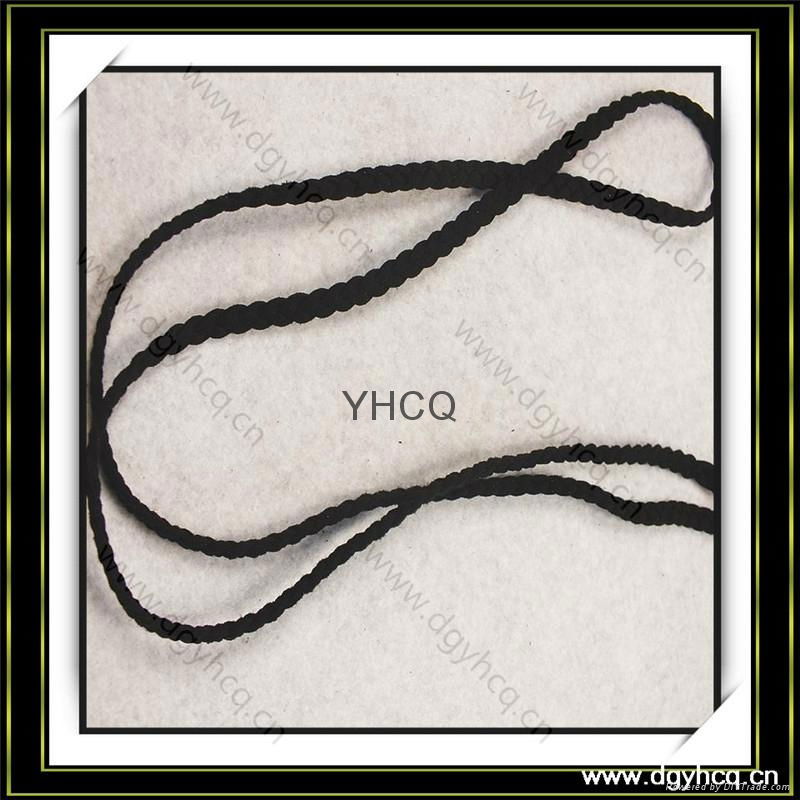 best quality  3mm thick leather strips flat leather cord  4