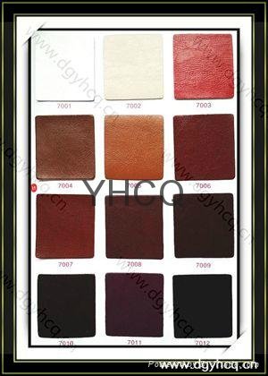 YUHUA embossed pattern  microfiber leather 4