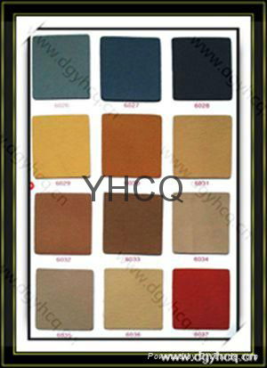 YUHUA embossed pattern  microfiber leather 3