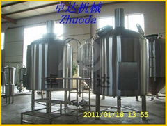 black beer making brewery