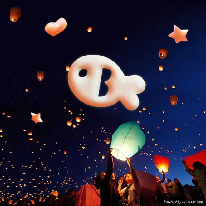 2015 Eco-friendly sky lantern for various events 5