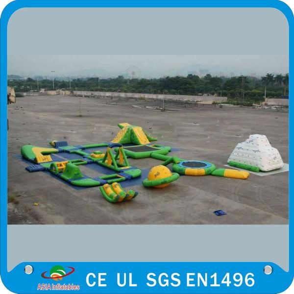 .Big discount commercial floating inflatable water park for sale