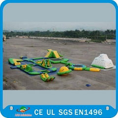 .Big discount commercial floating inflatable water park for sale