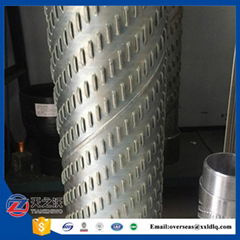 1mm Slot Galvanized Water Well Bridge Slot Screen