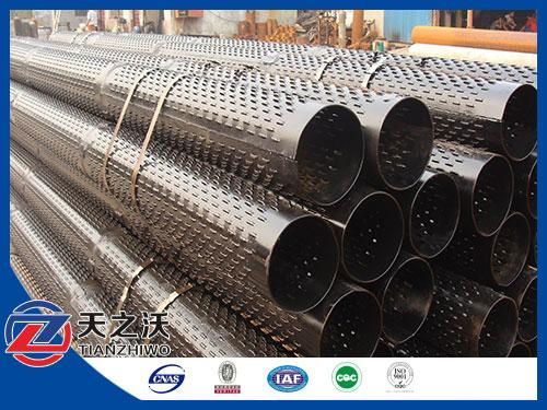 Stainless steel bridge-slotted pipes 3