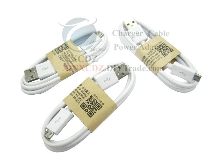 Original Samsung I9500 Data Cable MicroUSB For I9500/N7100 2